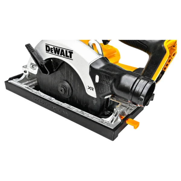 45 90 (1) Adapter do piły tarczowej Dewalt DCS391 DCS565, podstawa prowadnicy, kompatybilna z szyną prowadzącą DEWALT