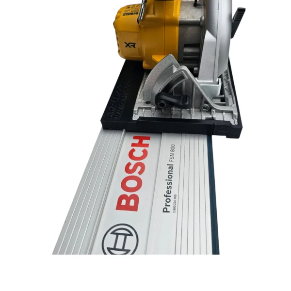 DCS391 DCS565 BOS (3) Adapter do piły tarczowej Dewalt DCS391 DCS565, podstawa prowadnicy, kompatybilna z szyną prowadzącą BOSCH, MAFELL