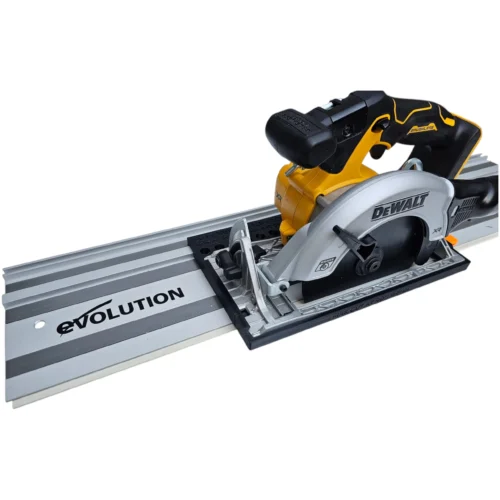 Adapter do piły tarczowej Dewalt DCS391 DCS565, podstawa prowadnicy, kompatybilna z szyną prowadzącą EVOLUTION