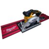 DCS391 DCS565 MIL (3) Adapter do piły tarczowej Dewalt DCS391 DCS565, podstawa prowadnicy, kompatybilna z szyną prowadzącą MILWAUKEE