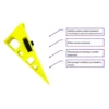 Support rail schemat (2) Dystans klin kątowy do szyn prowadzących Dewalt - zwiększenie kąta o 22,5°