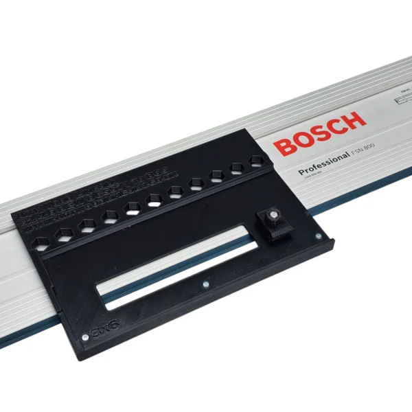 DCS571 to BOS (2) Adapter do piły tarczowej Dewalt DCS571 , podstawa prowadnicy, kompatybilna z szyną prowadzącą BOSCH MAFELL