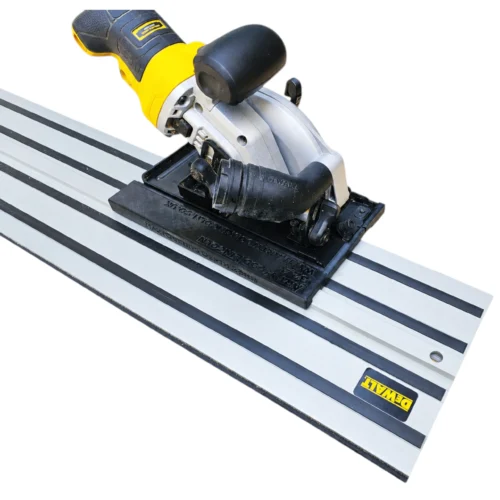 DCS571 to DEW (8) Adapter do piły tarczowej Dewalt DCS571 , podstawa prowadnicy, kompatybilna z szyną prowadzącą DEWALT