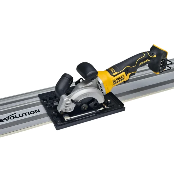 DCS571 to EVO (2) Adapter do piły tarczowej Dewalt DCS571 , podstawa prowadnicy, kompatybilna z szyną prowadzącą EVOLUTION