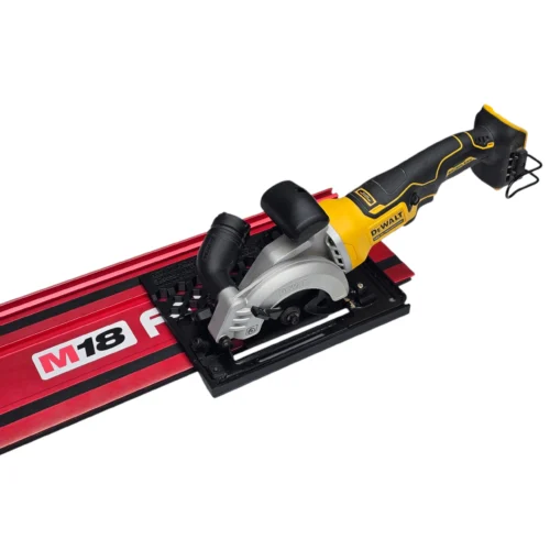 DCS571 to MIL (3) Adapter do piły tarczowej Dewalt DCS571 , podstawa prowadnicy, kompatybilna z szyną prowadzącą MILWAUKEE