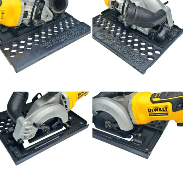 Dew DCS571 to ALL (4) Adapter do piły tarczowej Dewalt DCS571 , podstawa prowadnicy, kompatybilna z szyną prowadzącą EVOLUTION