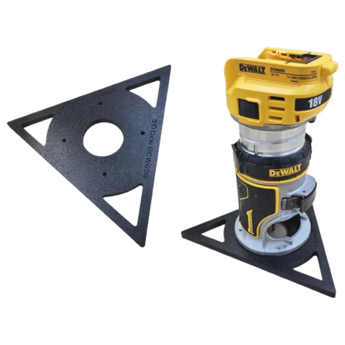 Tringular DEWALT DCW600 (1) Szablon trójkątny do frezarki DEWALT DCW600 DCW604 D26200