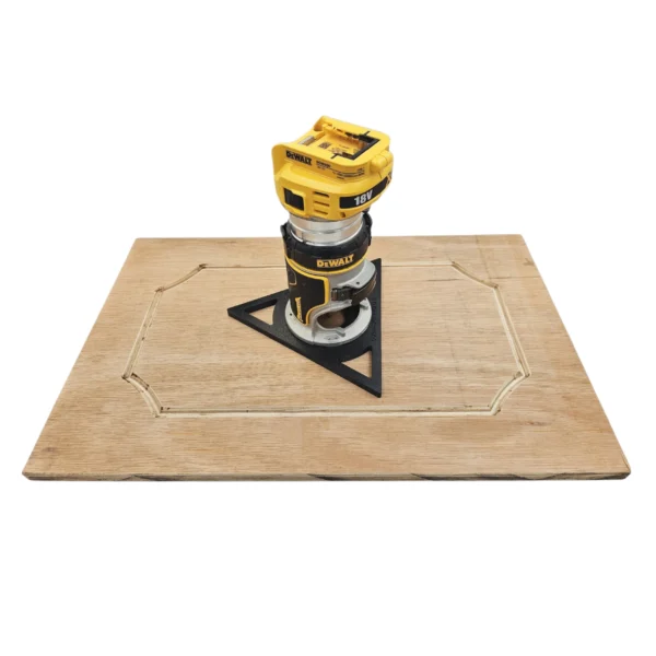 Tringular DEWALT DCW600 (4) Szablon trójkątny do frezarki DEWALT DCW600 DCW604 D26200