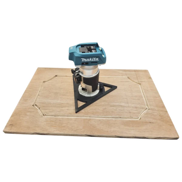 Tringular Makita DRT50 (4) Szablon trójkątny do frezarki Makita DRT50 RT0700 RT0702 XTR01Z