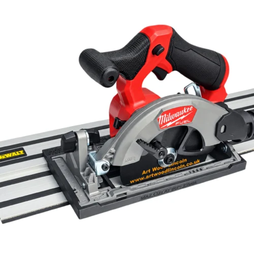 M12FCS442 to DEW (2) Adapter do piły tarczowej Milwaukee M12FCS442 2521-20 kompatybilny z szyną prowadzącą DEWALT