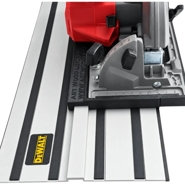M12FCS442 to DEW (3) Adapter do piły tarczowej Milwaukee M12FCS442 2521-20 kompatybilny z szyną prowadzącą DEWALT