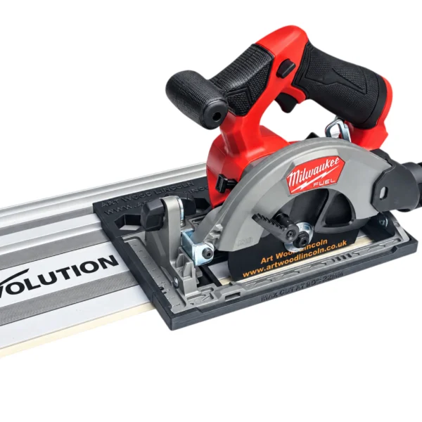 M12FCS442 to EVO BB (2) Adapter do piły tarczowej Milwaukee M12FCS442 2521-20 kompatybilny z szyną prowadzącą EVOLUTION