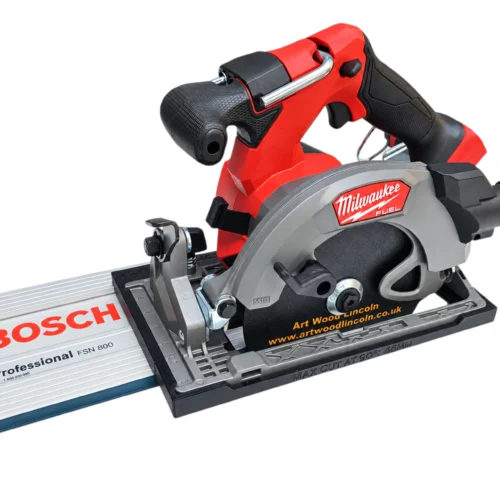 M18FCS552 to BOS (1) Adapter do piły tarczowej Milwaukee M18FCS552 2833-20 kompatybilny z szyną prowadzącą BOSCH MAFELL