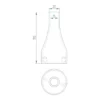 Round DCV100 (1) Wąska okrągła nasadka do dmuchawy DEWALT DCV100